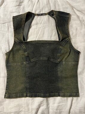 NWOT Urban Outfitters Denim Corset